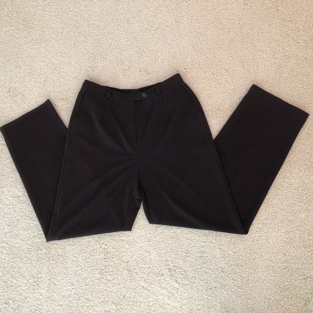 JM Collection Dark Brown Dress Pants, size 12